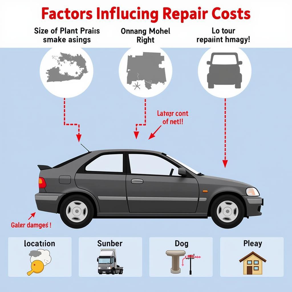 Factors Affecting Car Paint and Dent Repair Costs