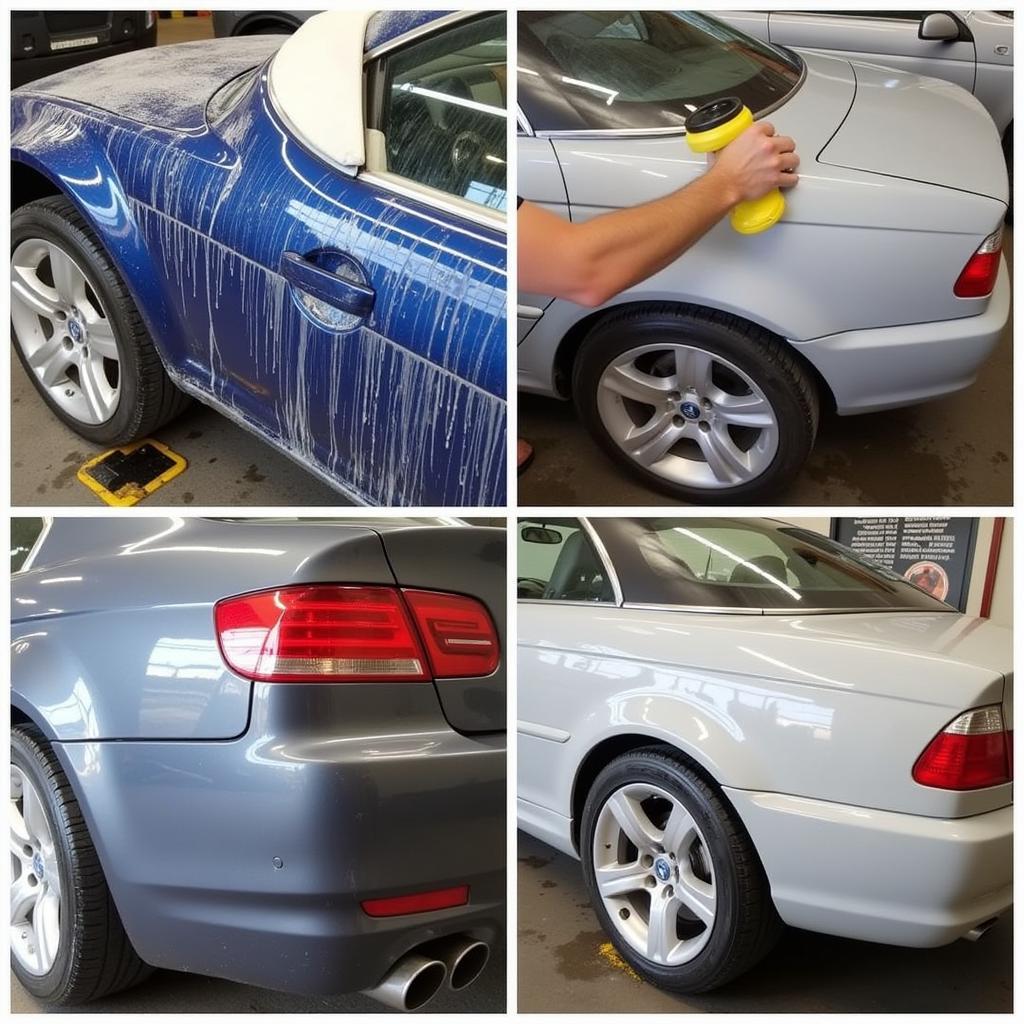 Car Paint Detailing Process