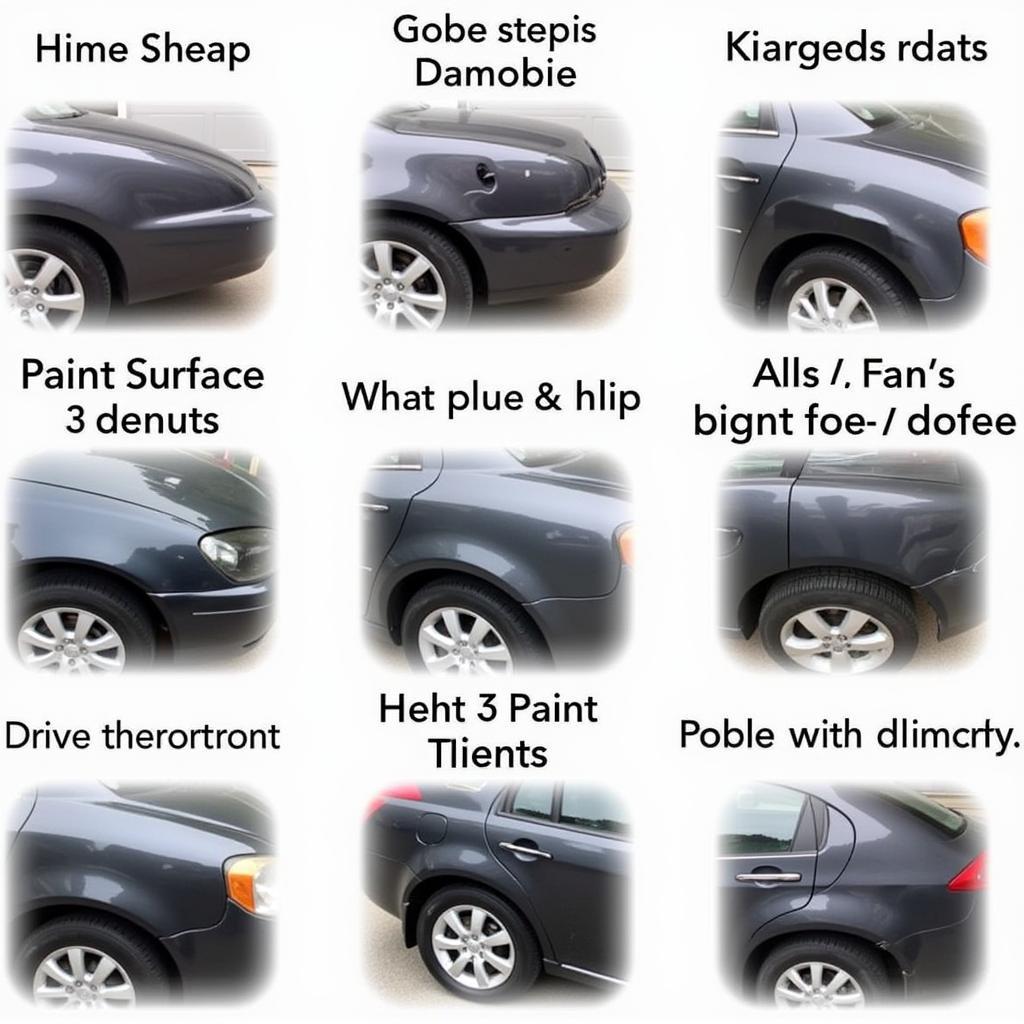 Different Types of Car Paint Dings