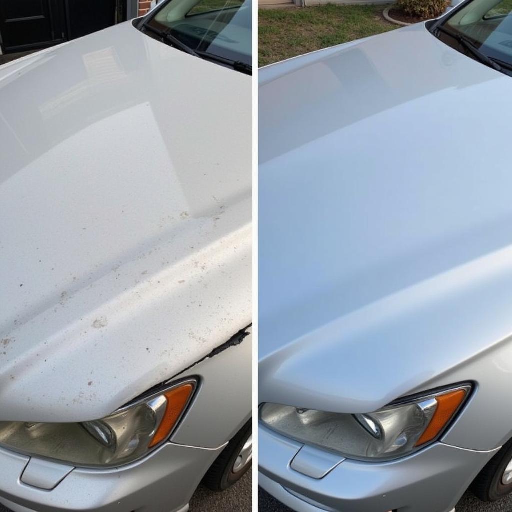 Car Paint Fading and Clear Coat Peel in Caboolture