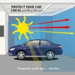 Preventing Car Paint Fading by Parking in Shade