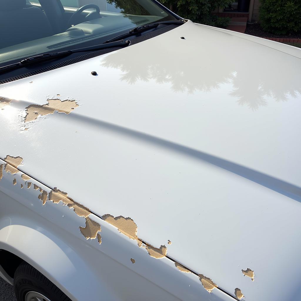 Car Paint Flaking Causes: UV Damage and Moisture