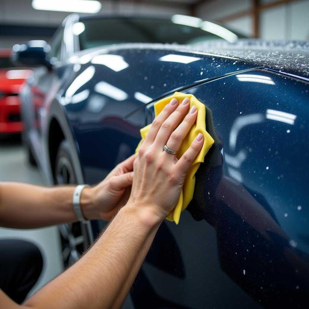 Car Paint Maintenance after Repair in North London