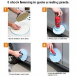 Car Paint Peeling Repair Process