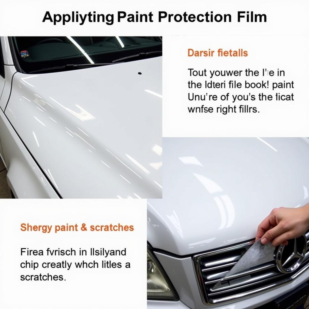 Applying Car Paint Protection Film