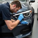 Car Paint Protection Film Application