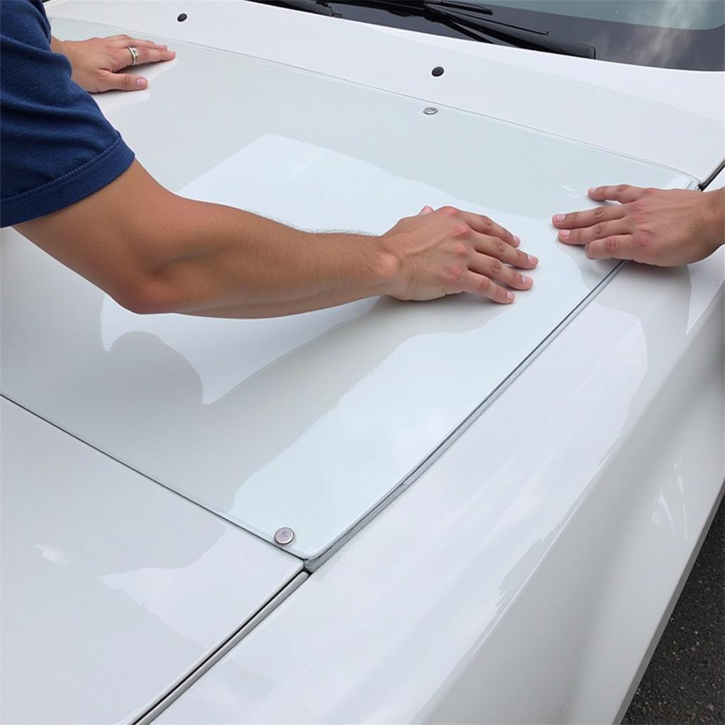 Car Paint Protection Film Application