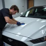 Applying Car Paint Protection Film