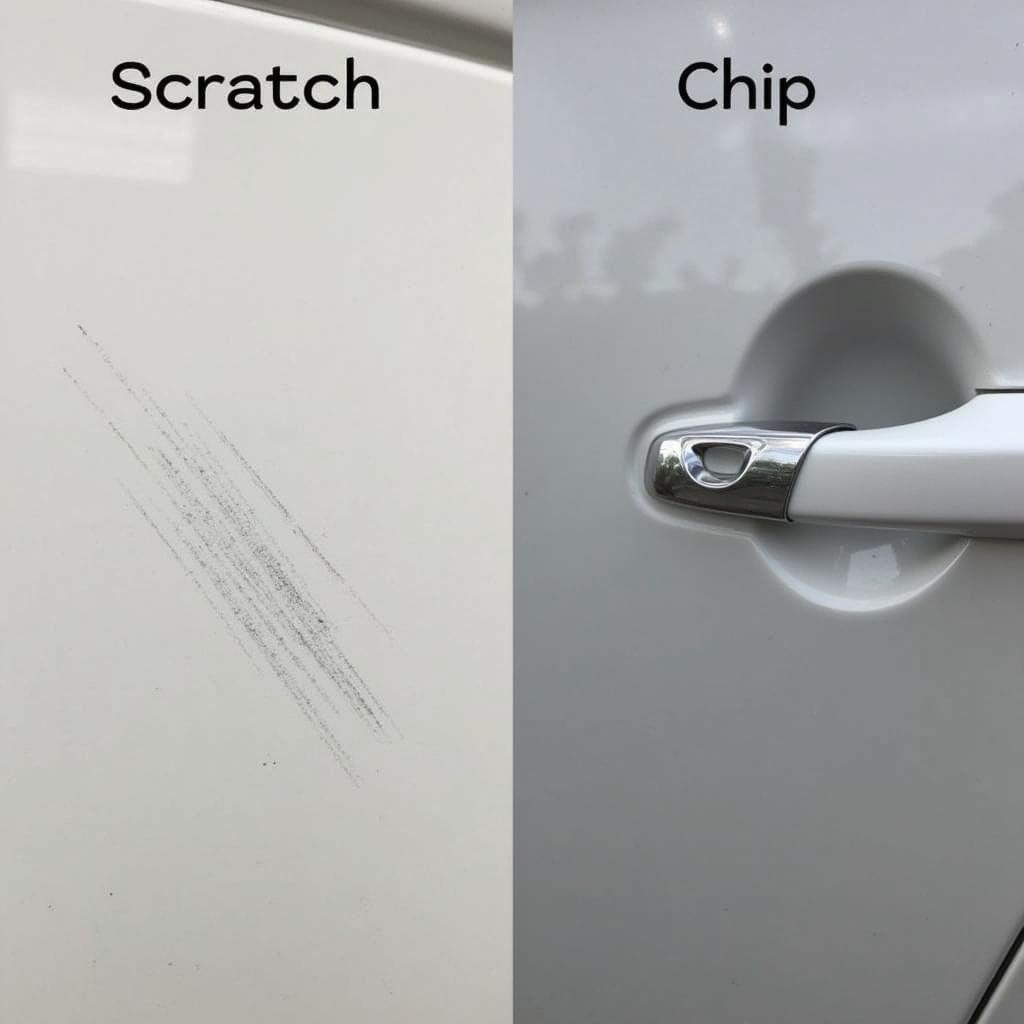 Car Paint Repair Bedford: Scratch vs. Chip