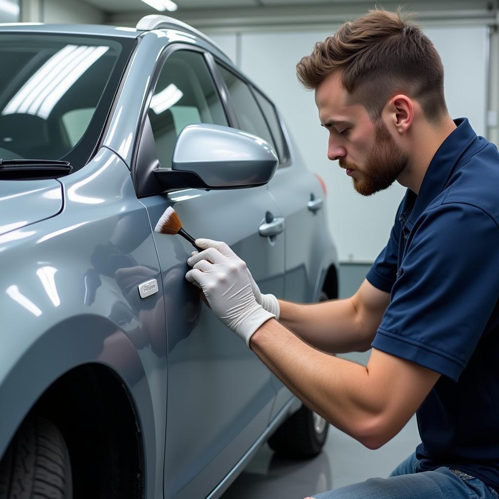 Car Paint Repair in a Canterbury Body Shop