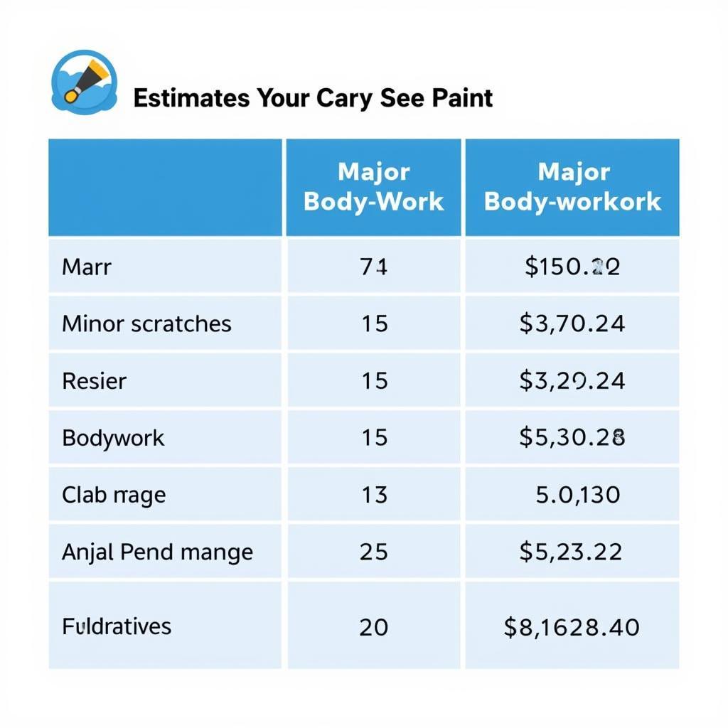 Car Paint Repair Cost Breakdown