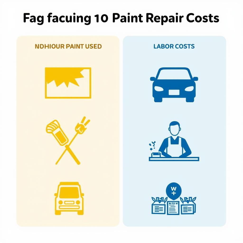 Car Paint Repair Cost Factors