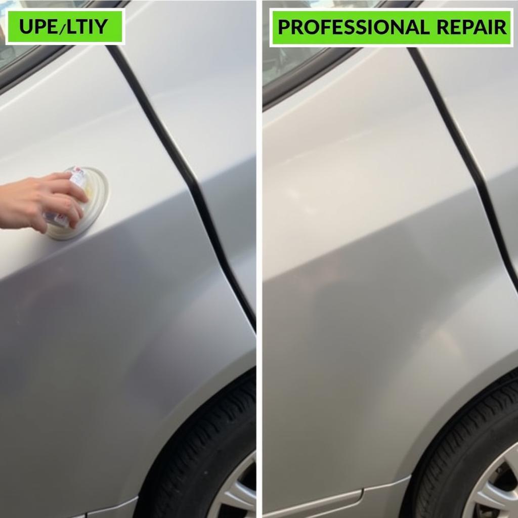 DIY vs Professional Car Paint Repair Hamilton Mountain