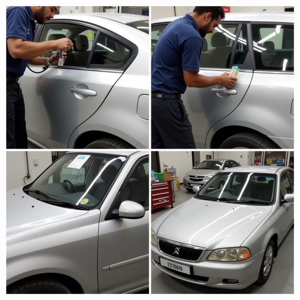 Car Paint Repair Process in Hyderabad