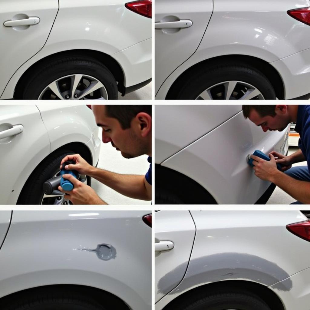 Car Paint Repair Kent: Dent Repair Process