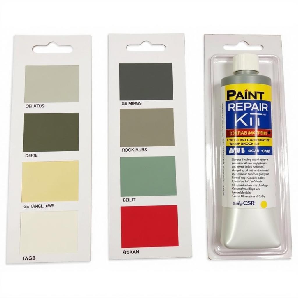 Car Paint Repair Kit CSR Color Matching