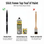 Car Paint Repair Kit Types: Touch-up Pen, Aerosol Spray, and Brush-on Kit