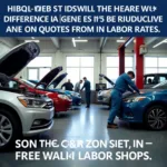 Labor Costs for Car Paint Repair