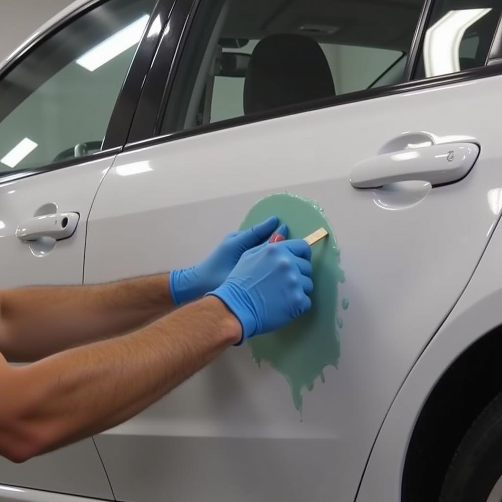 Precision Color Matching for Car Paint Repair in Launceston