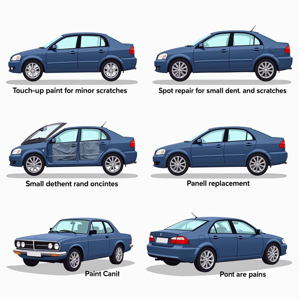 Car Paint Repair Methods: Touch-up, Spot Repair, and Panel Replacement