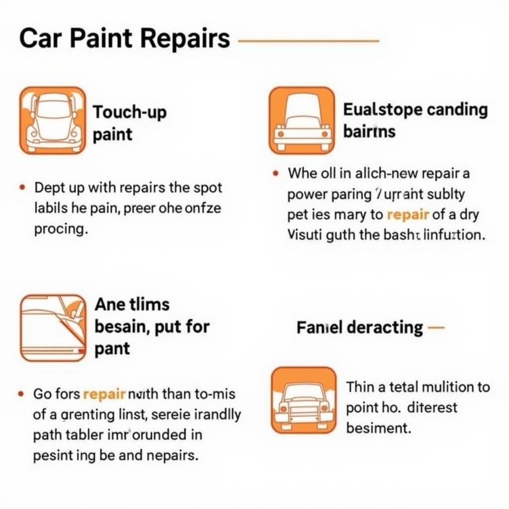 Car Paint Repair Methods