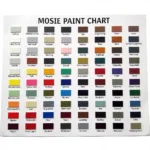 Car Paint Repair Pen Color Chart