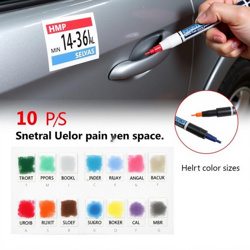 Car Paint Repair Pen Waterproof Color Matching