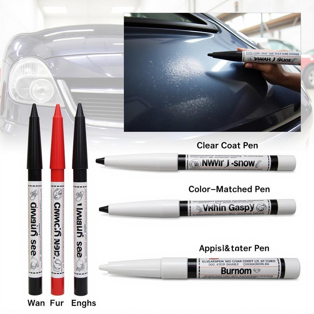 Types of Car Paint Repair Pens