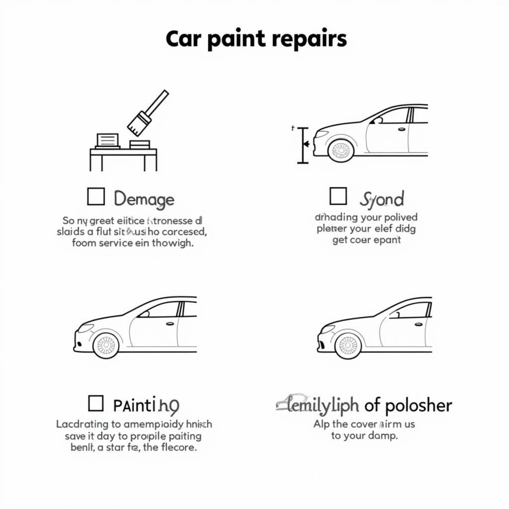 Car Paint Repair Process