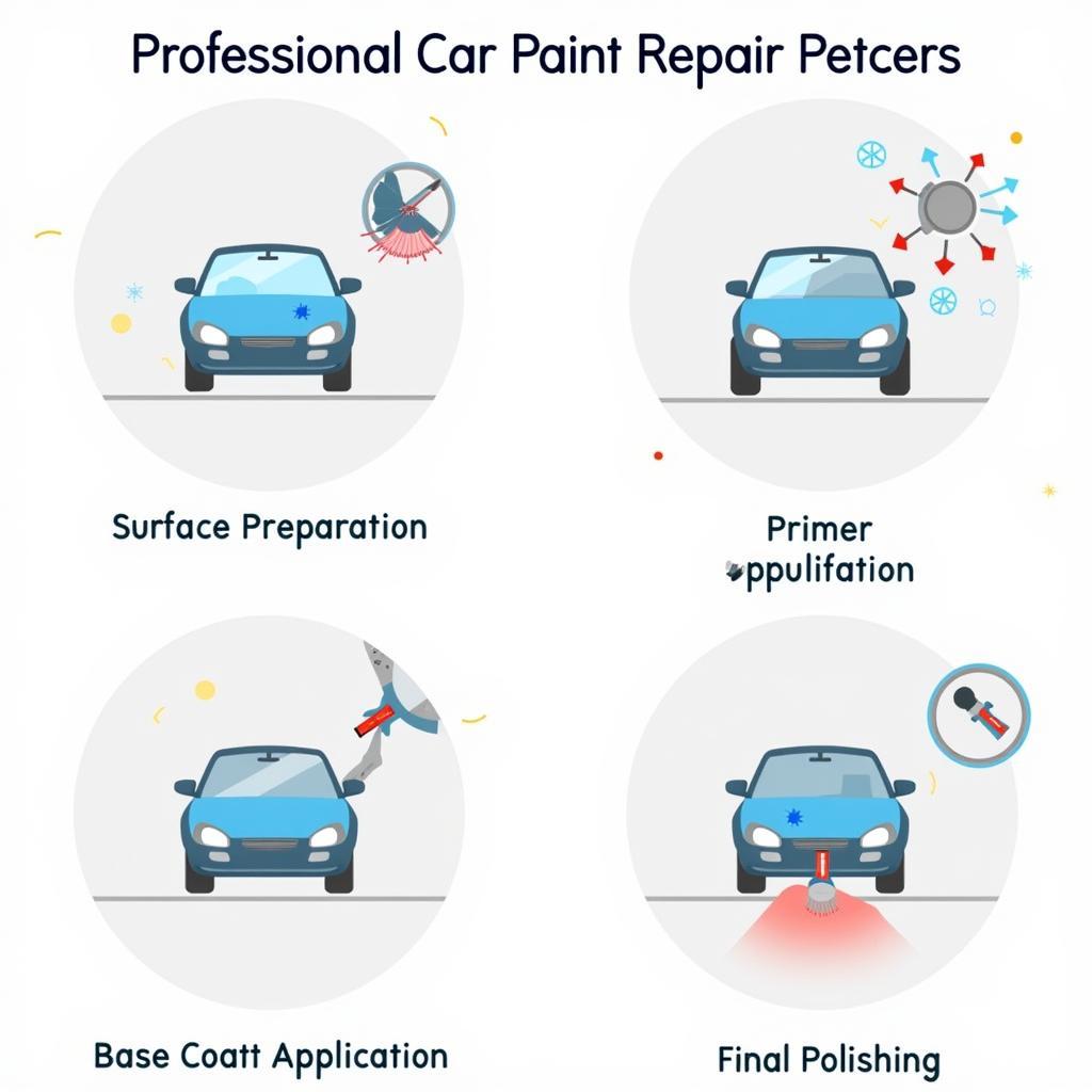 Car Paint Repair Process