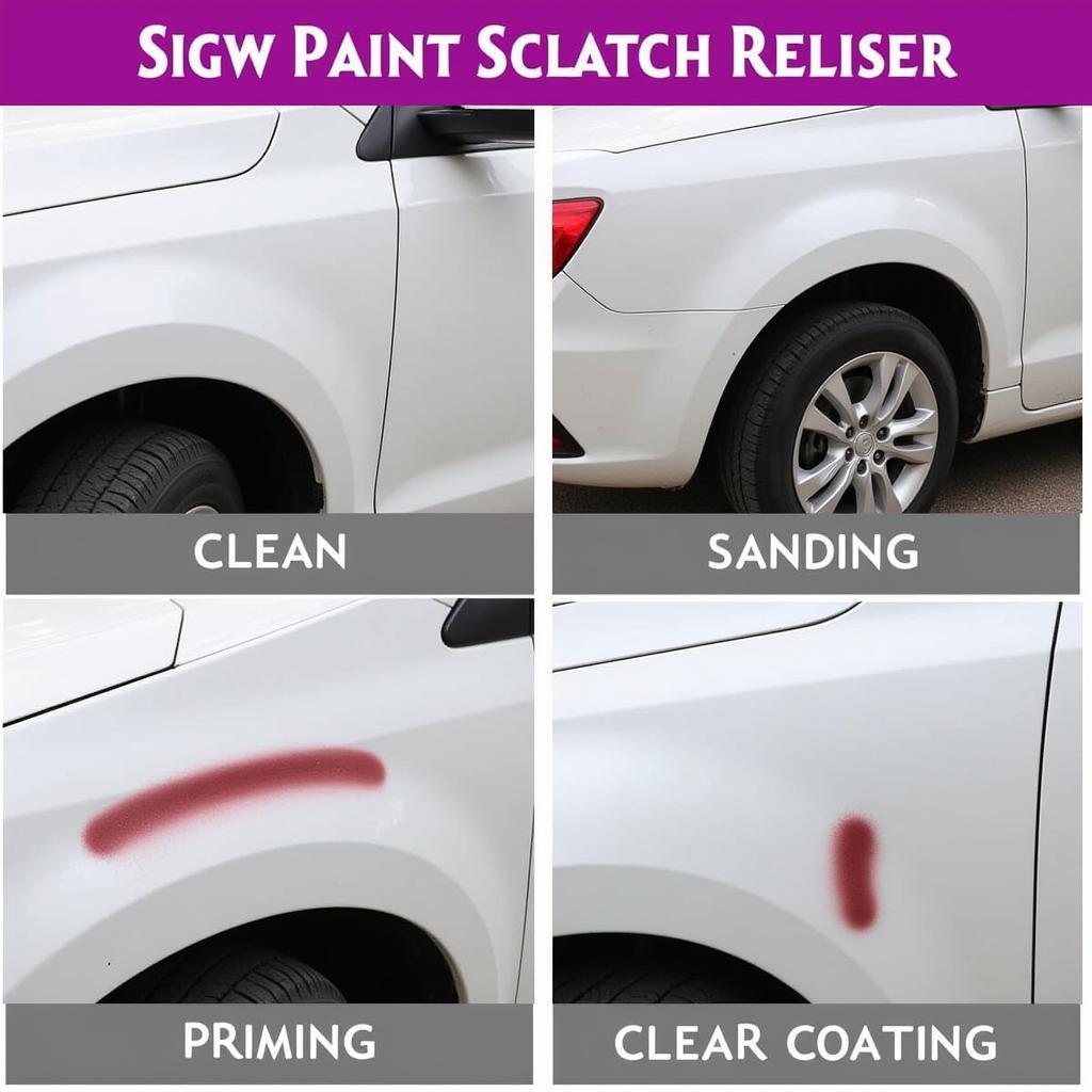 Car Paint Repair Process