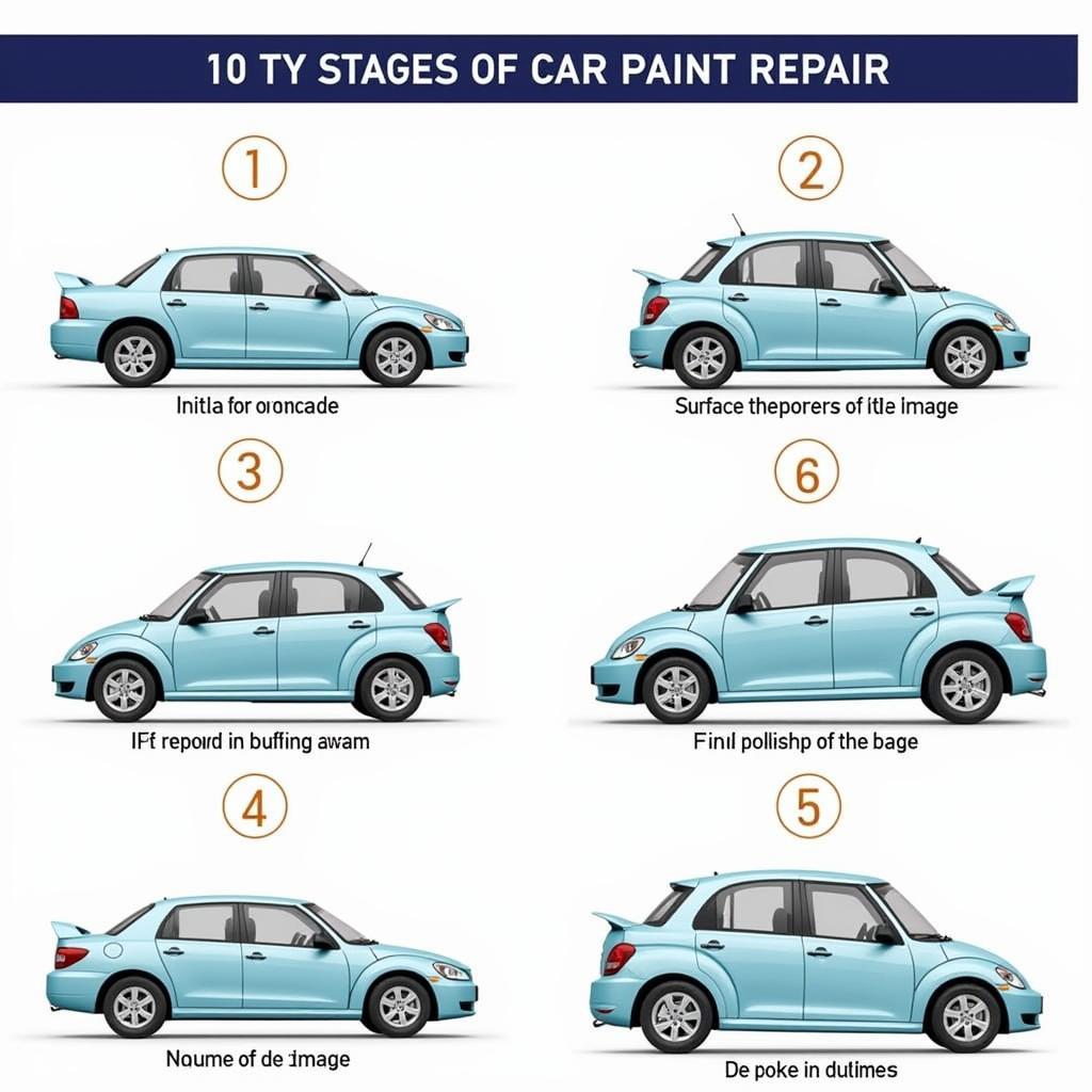 Car Paint Repair Process in an Oahu Auto Body Shop