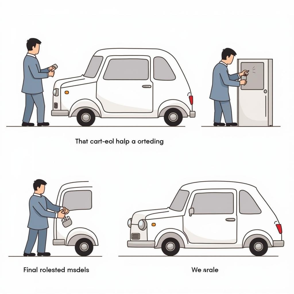 Car Paint Repair Process Steps