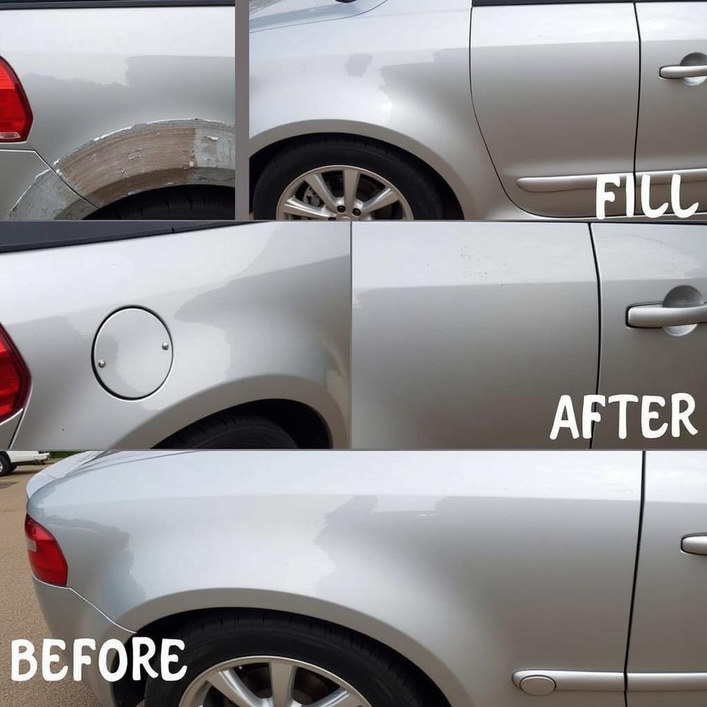 Car Paint Repair Process in Stockport