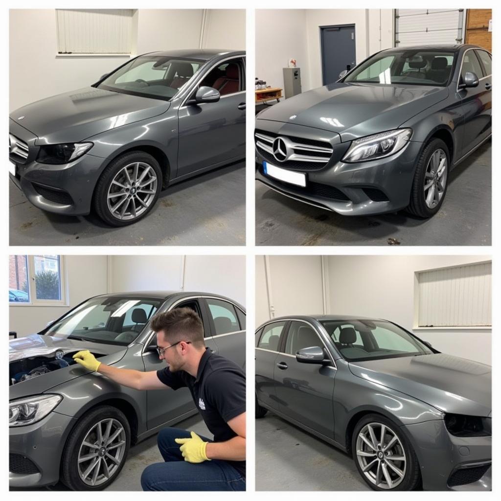 Car Paint Repair Process in Surrey