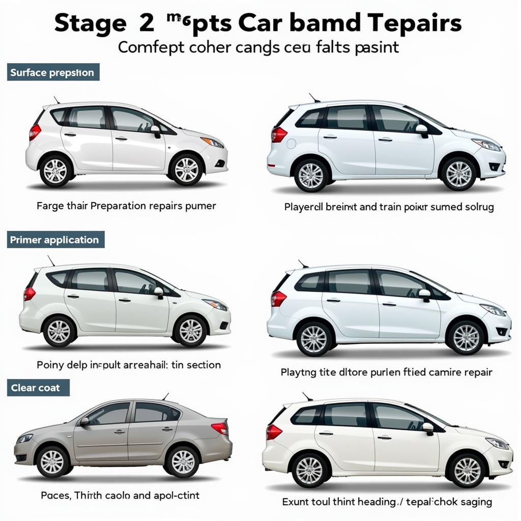 Car Paint Repair Process in Wrexham