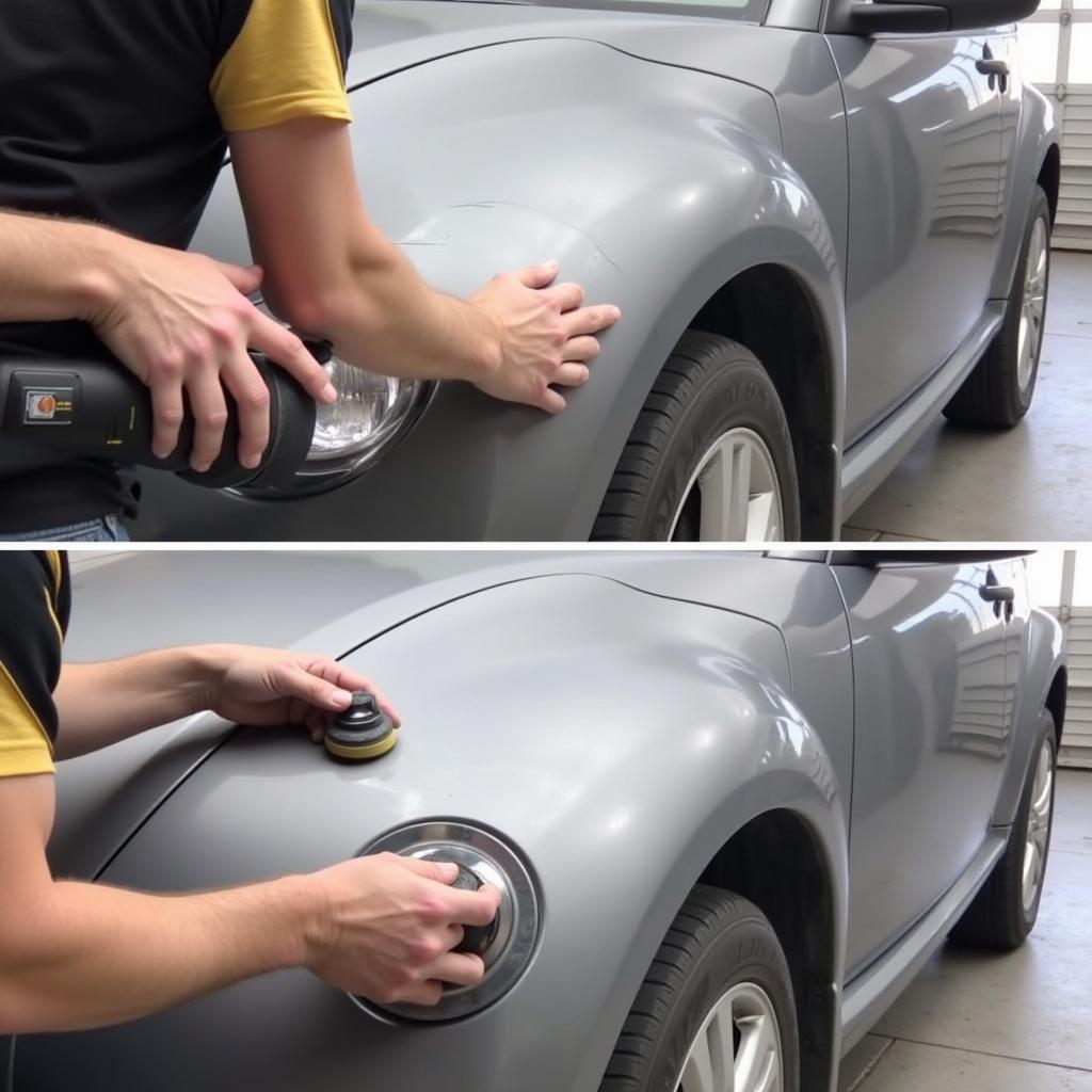 Car Paint Repair Raleigh NC: Minor Scratches Repair Process