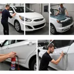 Car paint repair options available in Rugby