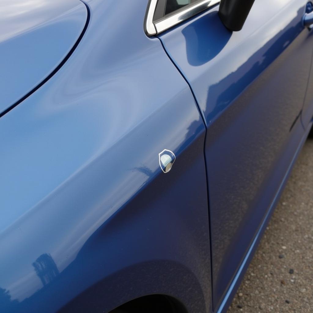 Example of a Spot Repair on a Car in Salford