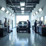 Modern Car Paint Repair Shop in Salt Lake City Utah