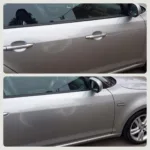 Car Paint Repair Before & After in South Shields