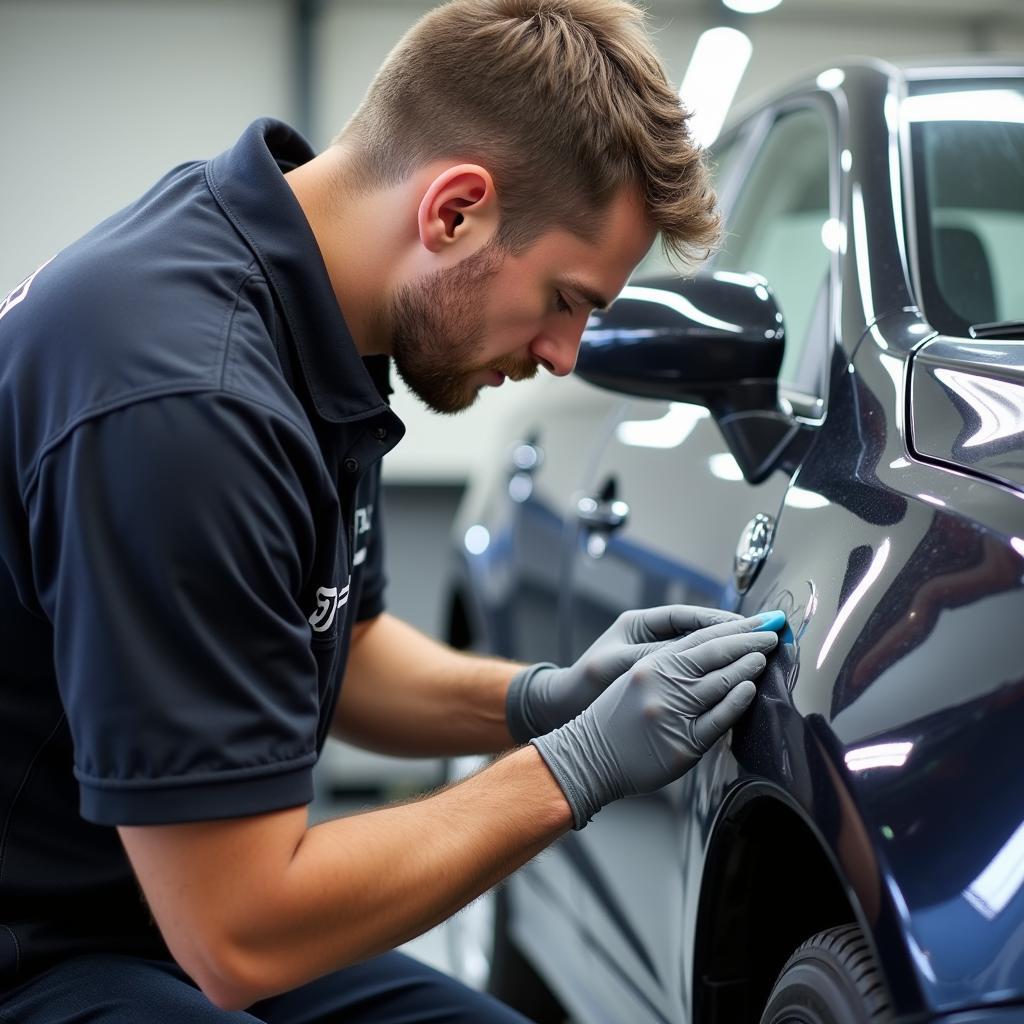 Professional Car Paint Repair in Tamworth