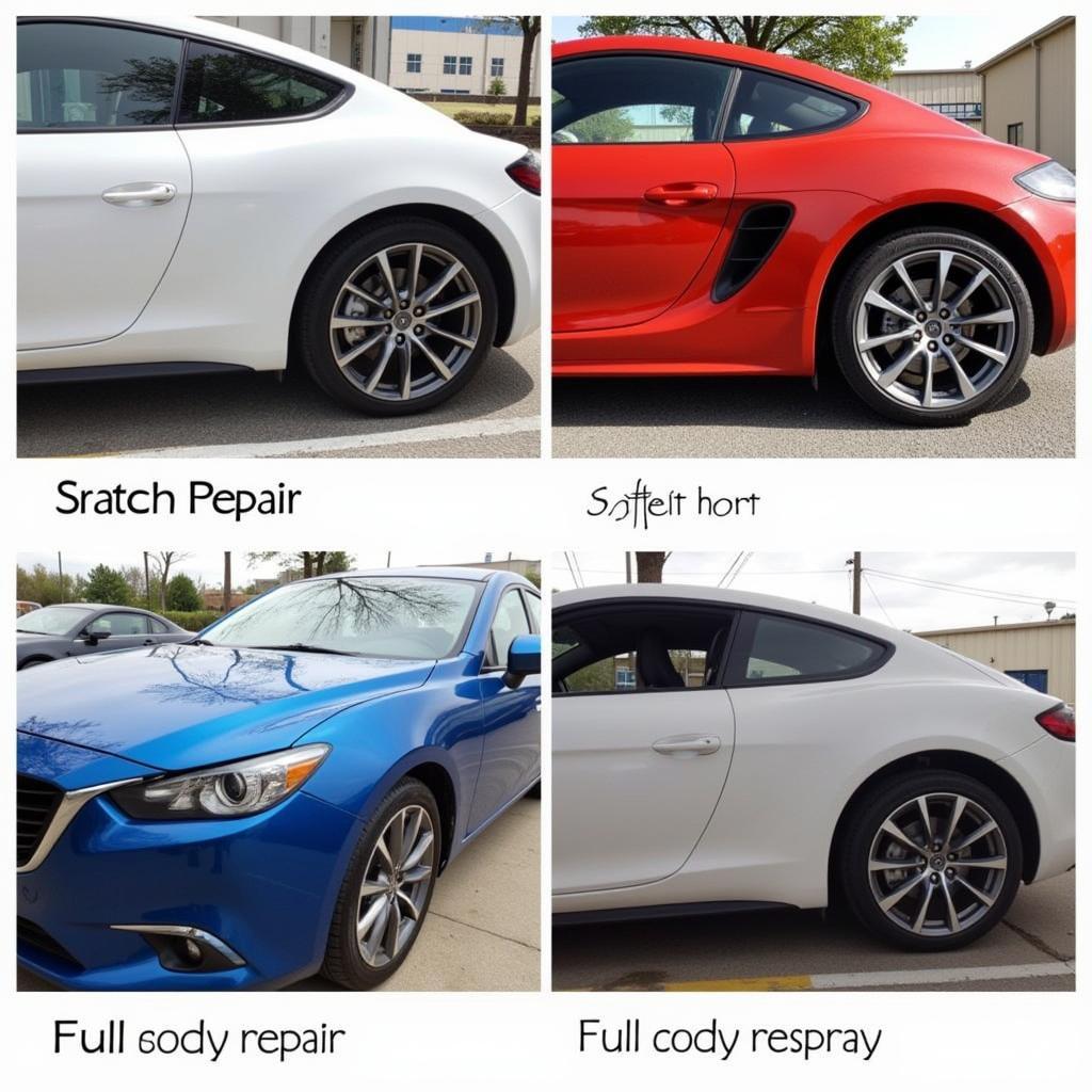 Different Car Paint Repair Techniques in Nottingham