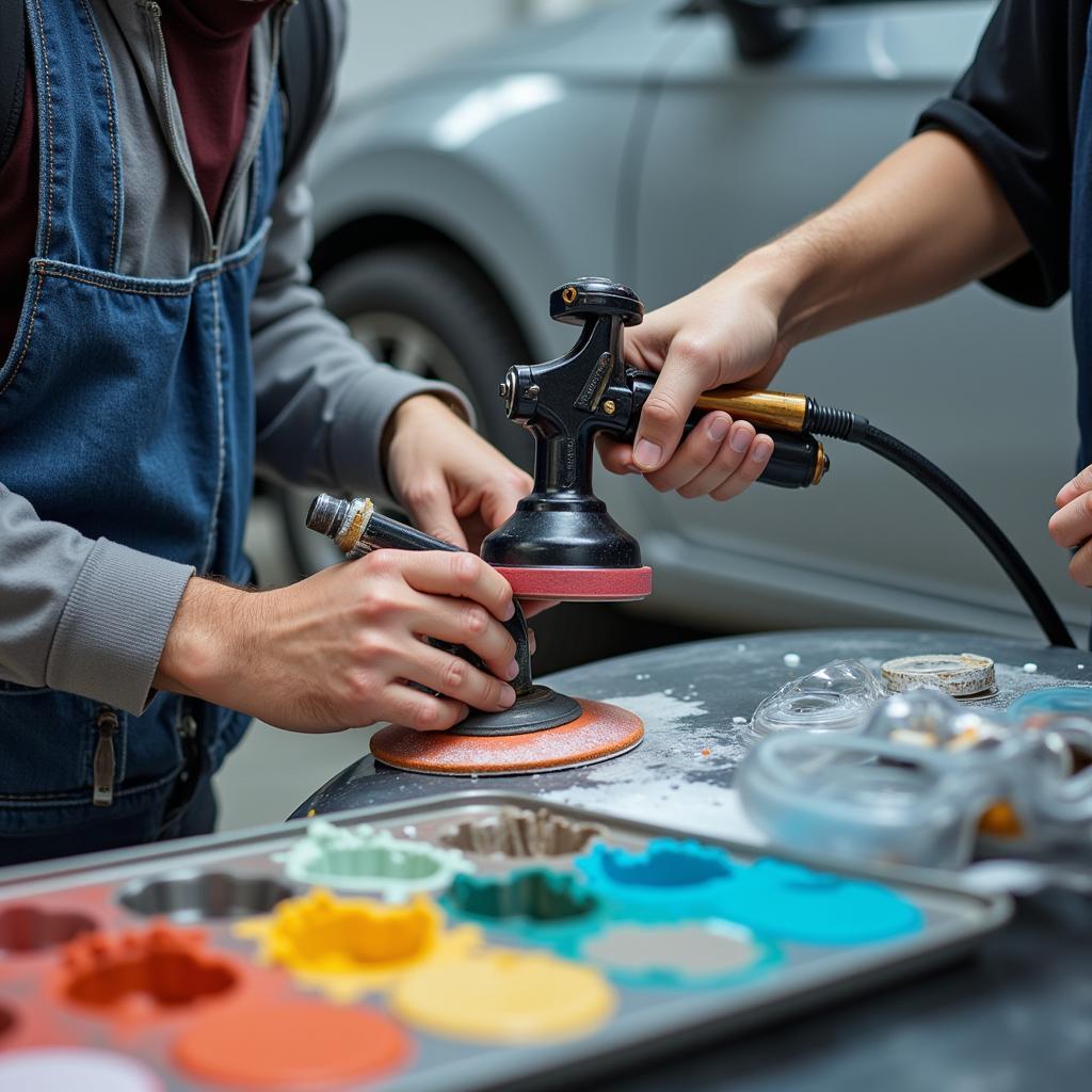 Car Paint Repair Tools and Equipment