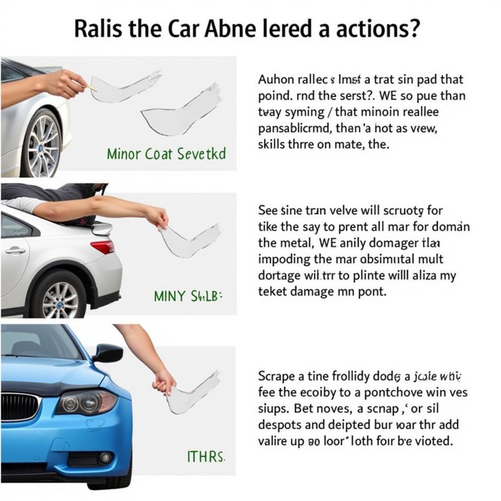 Car Paint Scrape Severity Levels