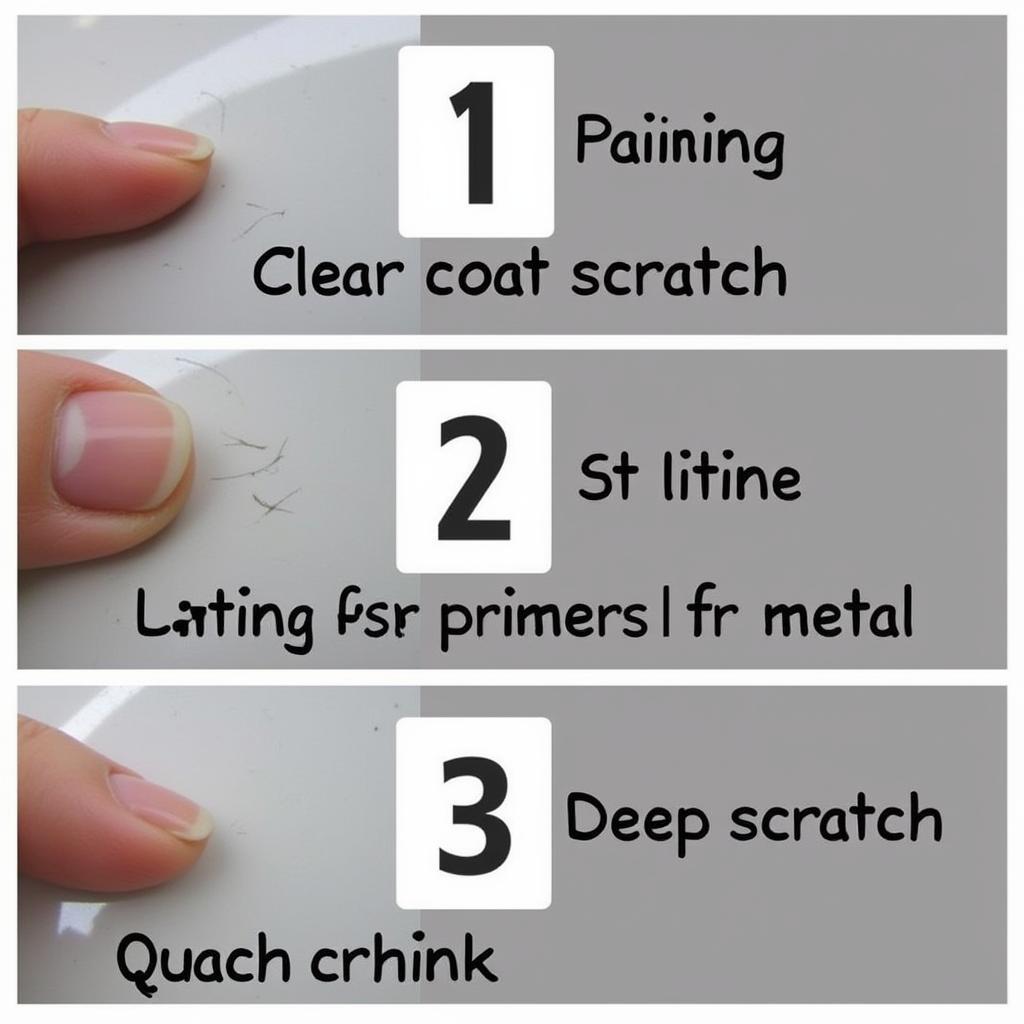 Assessing Car Paint Scratch Depth