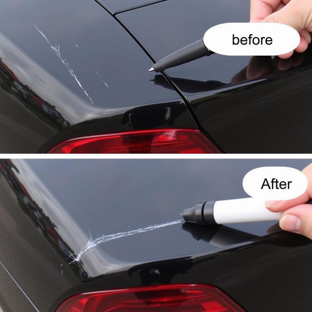 Car Paint Scratch Repair