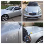 DIY Car Paint Scratch Repair Process in Gilbert