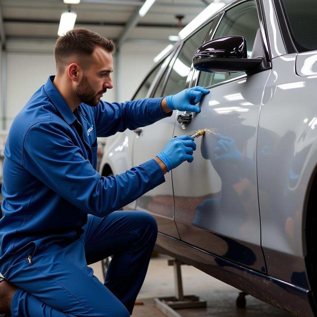 Car Paint Scratch Repair Shop in Swindon