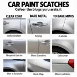 Types of Car Paint Scratches